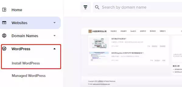 WordPress安装 WordPress安装