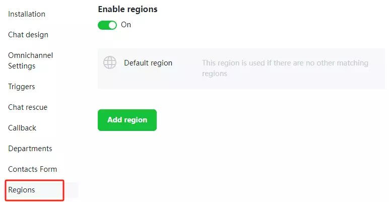 不同地区设置 不同地区设置